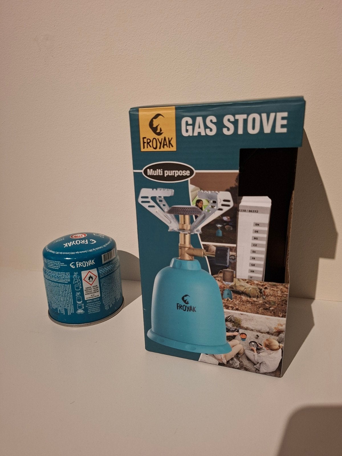 Froyak Gasbrander - Compact en Draagbaar, Ophalen, Nieuw