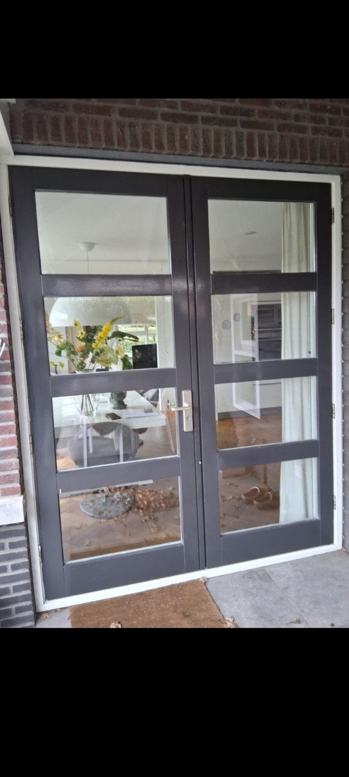 Tuindeuren 3 punt sluiting Dubbel glas, Ophalen, Hout, 120 cm of meer, 215 cm of meer