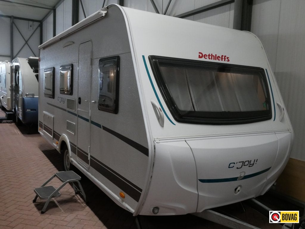 Dethleffs C'Joy 460 LE Dorema voortent, Caravans en Kamperen, Bedrijf, Treinzit, Dethleffs, 5 tot 6 meter