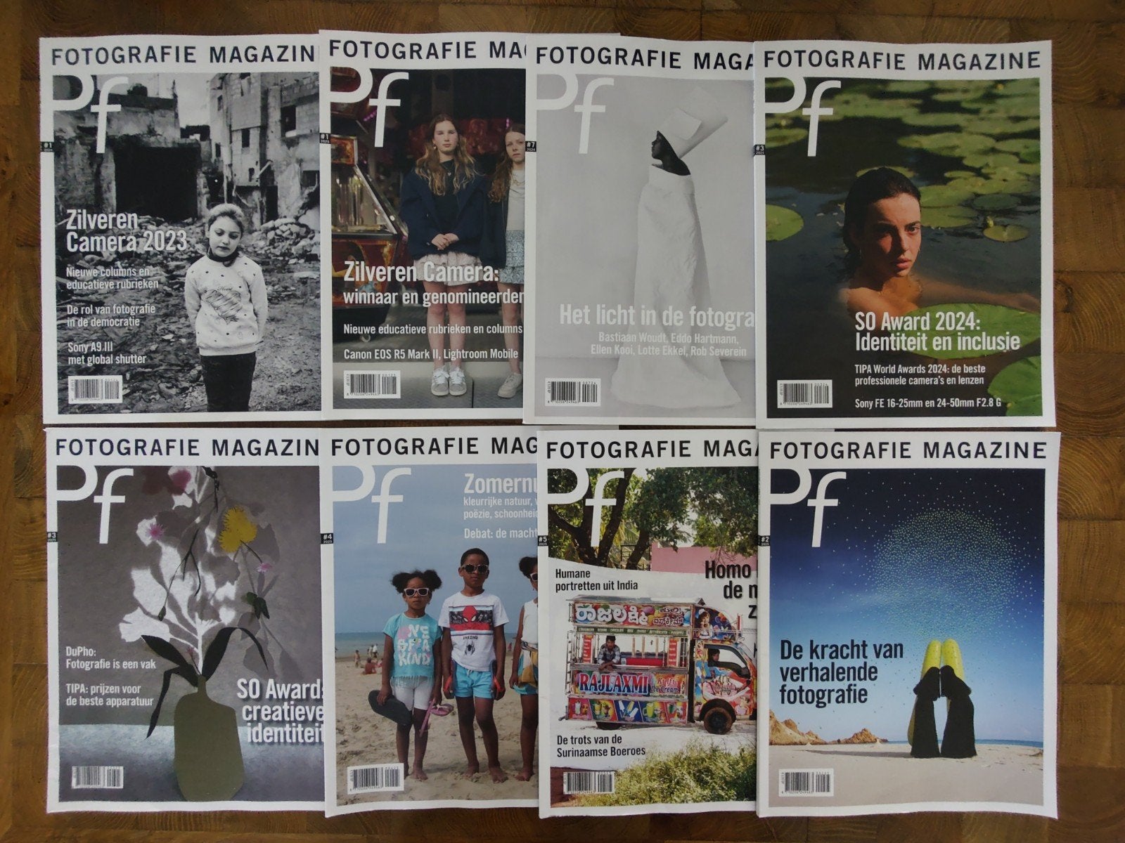 8 stuks Pf Fotografie Magazine, Ophalen of Verzenden, Zo goed als nieuw, Overige typen