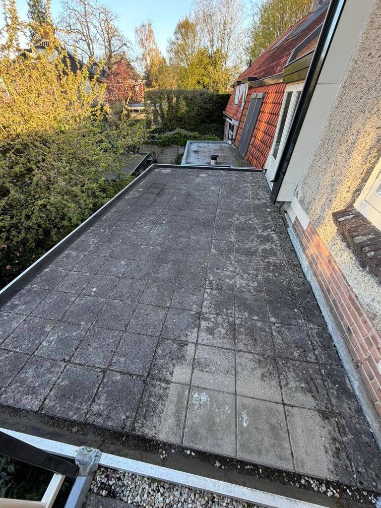 Daktegels/stoeptegels. Gratis af te halen., Tuin en Terras, Ophalen, Gebruikt, 10 m² of meer, Beton