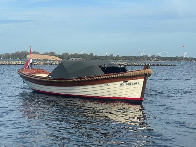 Triton 800 Sloep | Mahonie Interieur |Breedendam| Makma, Watersport en Boten, Sloepen, Gebruikt, 42 pk, Diesel, 75 cm