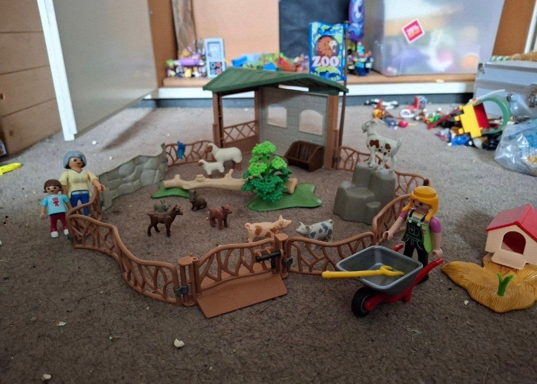 playmobiel kinderboerderij. 6653, Ophalen, Zo goed als nieuw