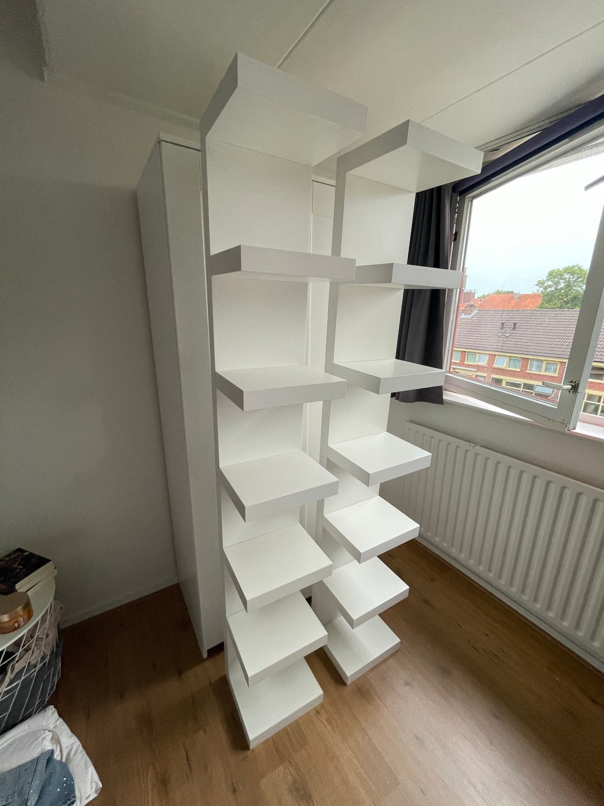 IKEA LACK Wandrek Wit - Zo goed als nieuw, Ophalen, Zo goed als nieuw