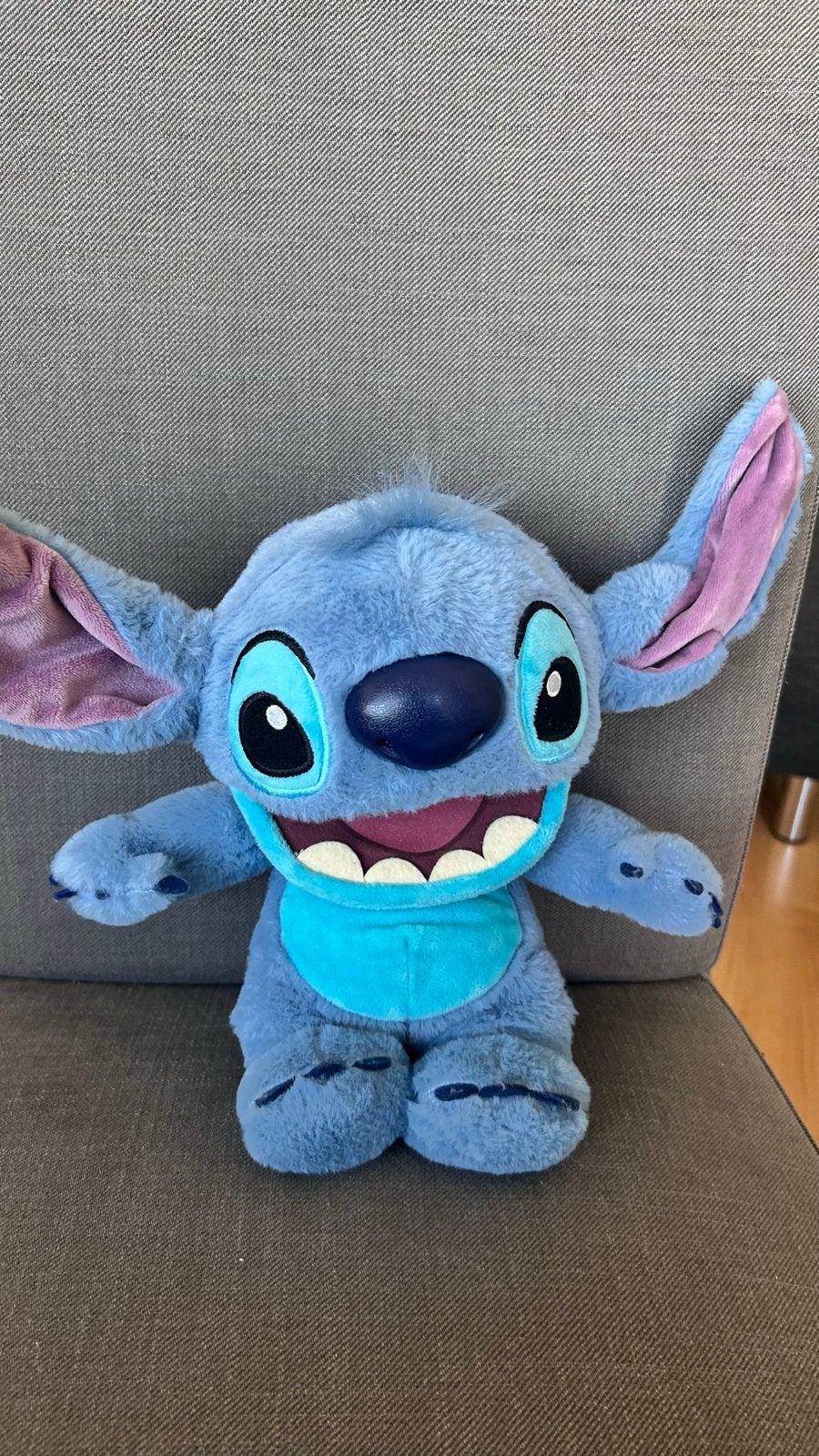 Disney Stitch knuffel interactief met geluid, Ophalen, Gebruikt, Disney, Overige typen