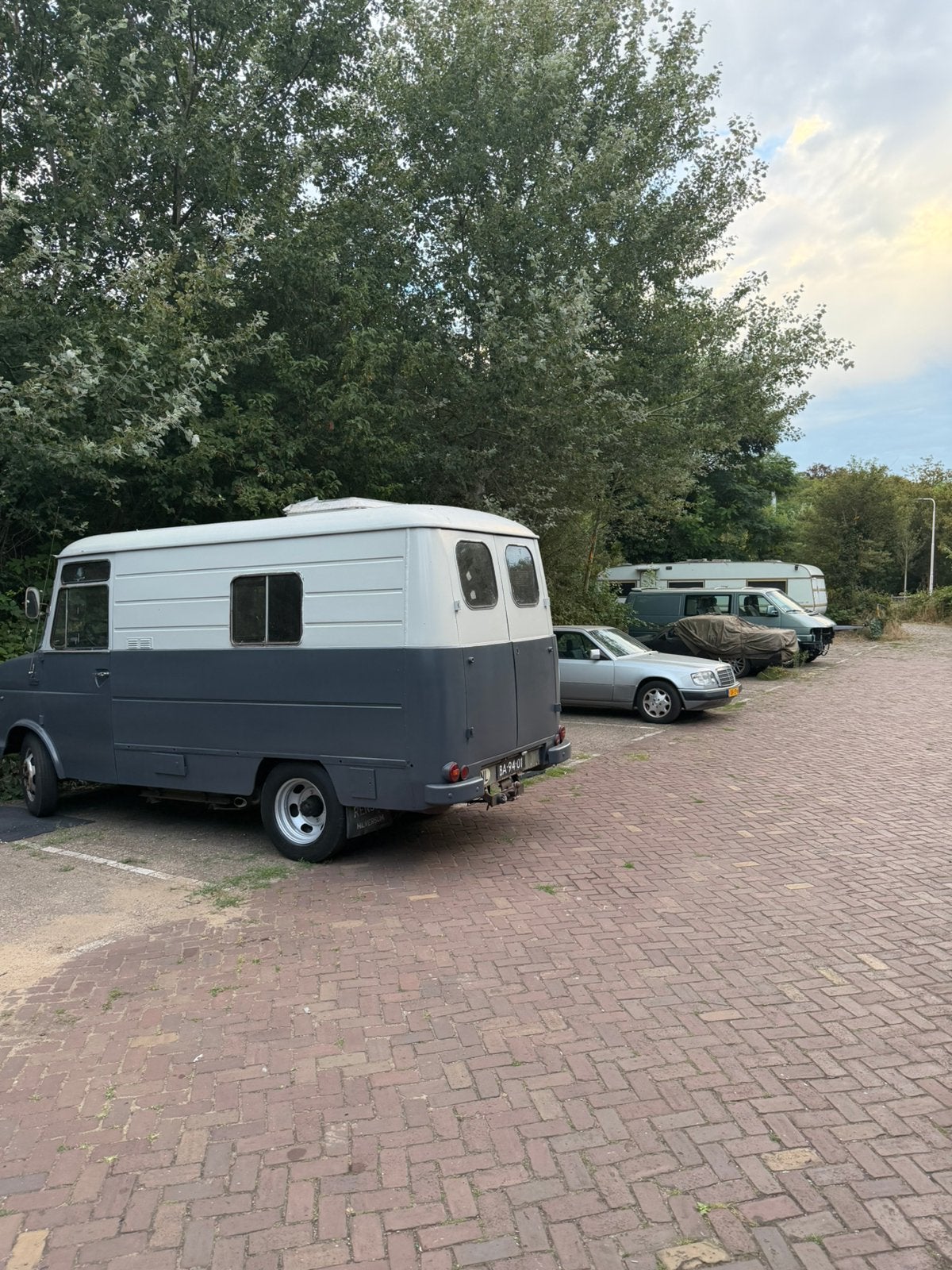Camper en caravan stalling buiten, Caravans en Kamperen, Caravan accessoires, Ophalen of Verzenden