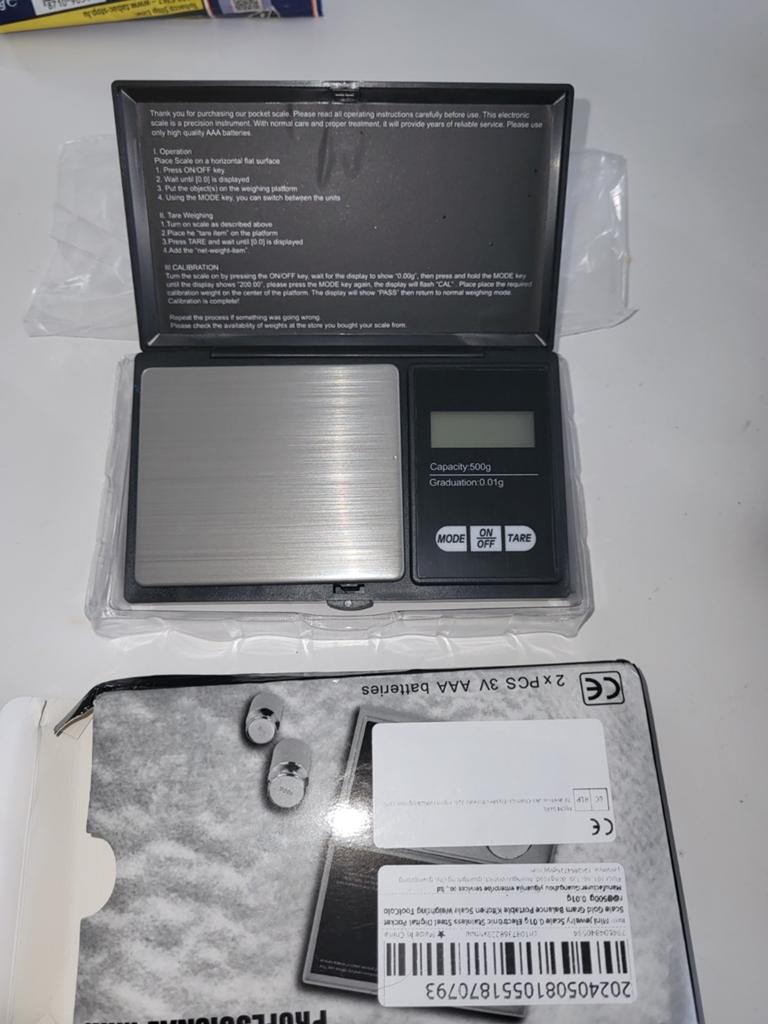 Grammen weegschaal, Ophalen of Verzenden, Personenweegschaal, Minder dan 10 kg