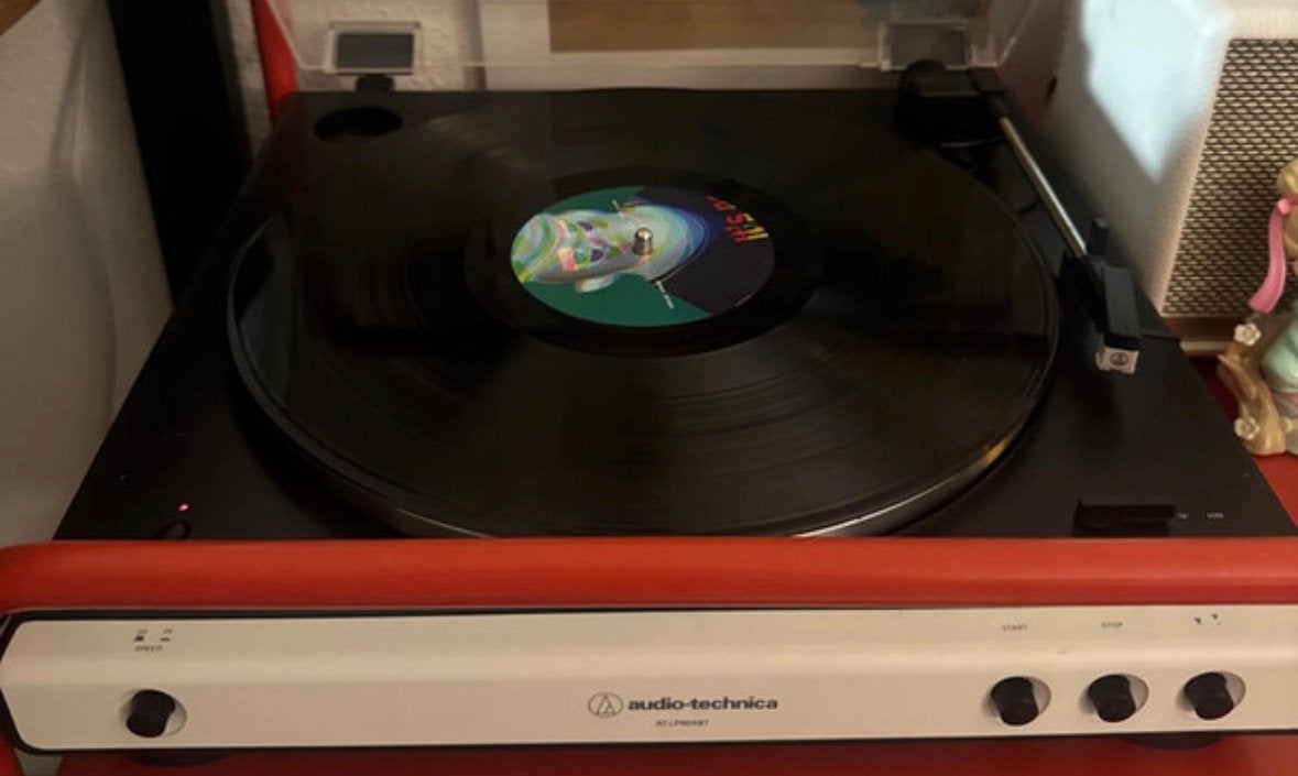 Audio-Technica AT-LP60XBT White Vinyl player, Audio, Tv en Foto, Platenspelers, Ophalen of Verzenden, Zo goed als nieuw, Overige merken