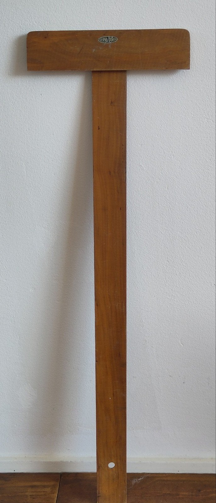 Vintage houten T-lat / T-haak voor tekenaars/ontwerpers, Ophalen of Verzenden, Gebruikt