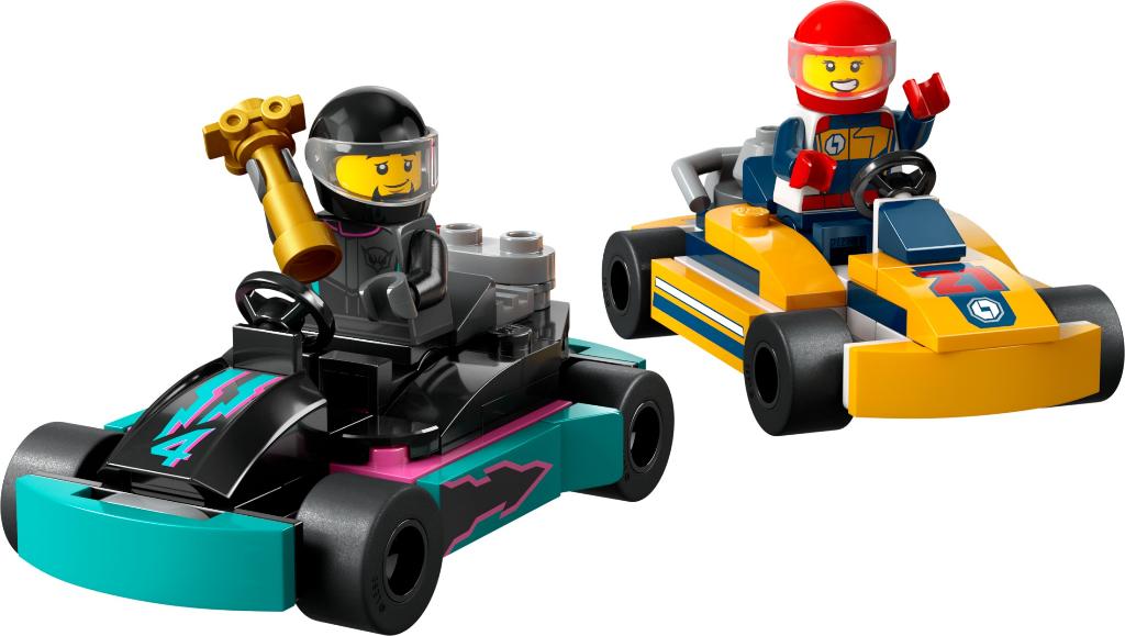 LEGO City 60400 Karts en Racers 99 delig, Ophalen of Verzenden, Nieuw, Complete set, Lego
