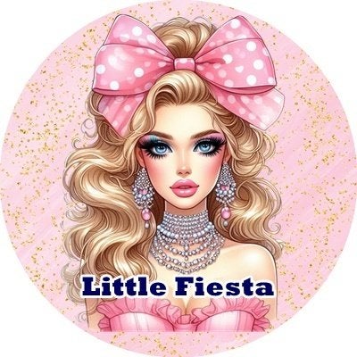 lf13 ouwel verjaardag girl 20x4,7cm eetbare cupcake rondjes, Ophalen of Verzenden, Nieuw, Cupcakes, Bakvorm