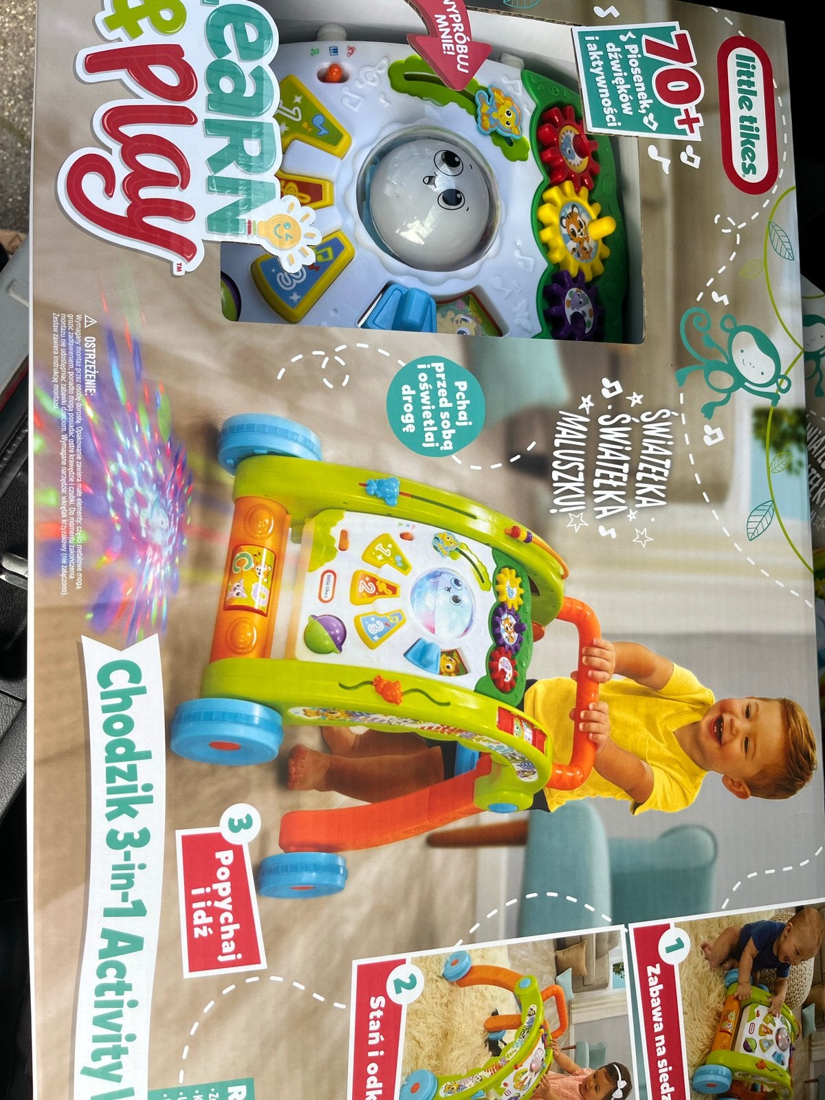 Little Tikes Loopwagen 3-in-1 Speelgoed - Poolse Editie, Ophalen of Verzenden, Nieuw, Overige typen, Met licht