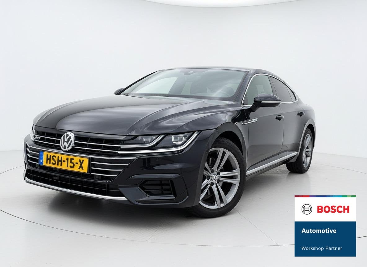 Volkswagen Arteon 2.0 TSI R-Line Business+ STOELVERWARMING -, 1984 cc, Zwart, Bedrijf, 1500 kg