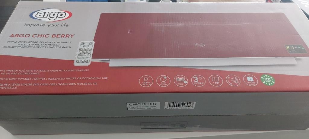 Nieuwe wandventilator, Ophalen of Verzenden, Nieuw, Elektrisch, Overige soorten