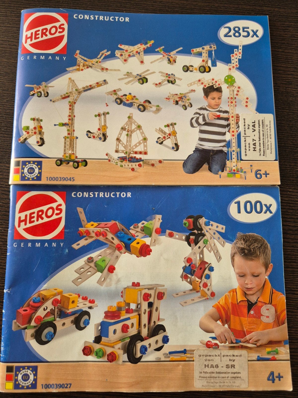 Heros Constructor 19 in 1 megaset! houten bouwspeelgoed, Ophalen of Verzenden, Zo goed als nieuw, Overige typen