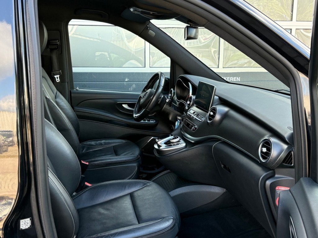 Mercedes-benz V-KLASSE 250d AMG 190pk Automaat Lang Dubbel C, Automaat, Zwart, Mercedes-Benz, Bedrijf