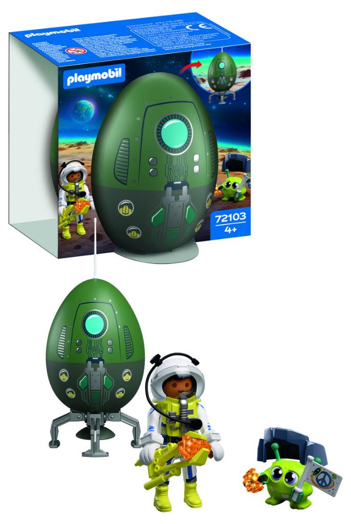 PLAYMOBIL 72103 Speel-Ei; Ruimte met Ei-Capsule 39dlg