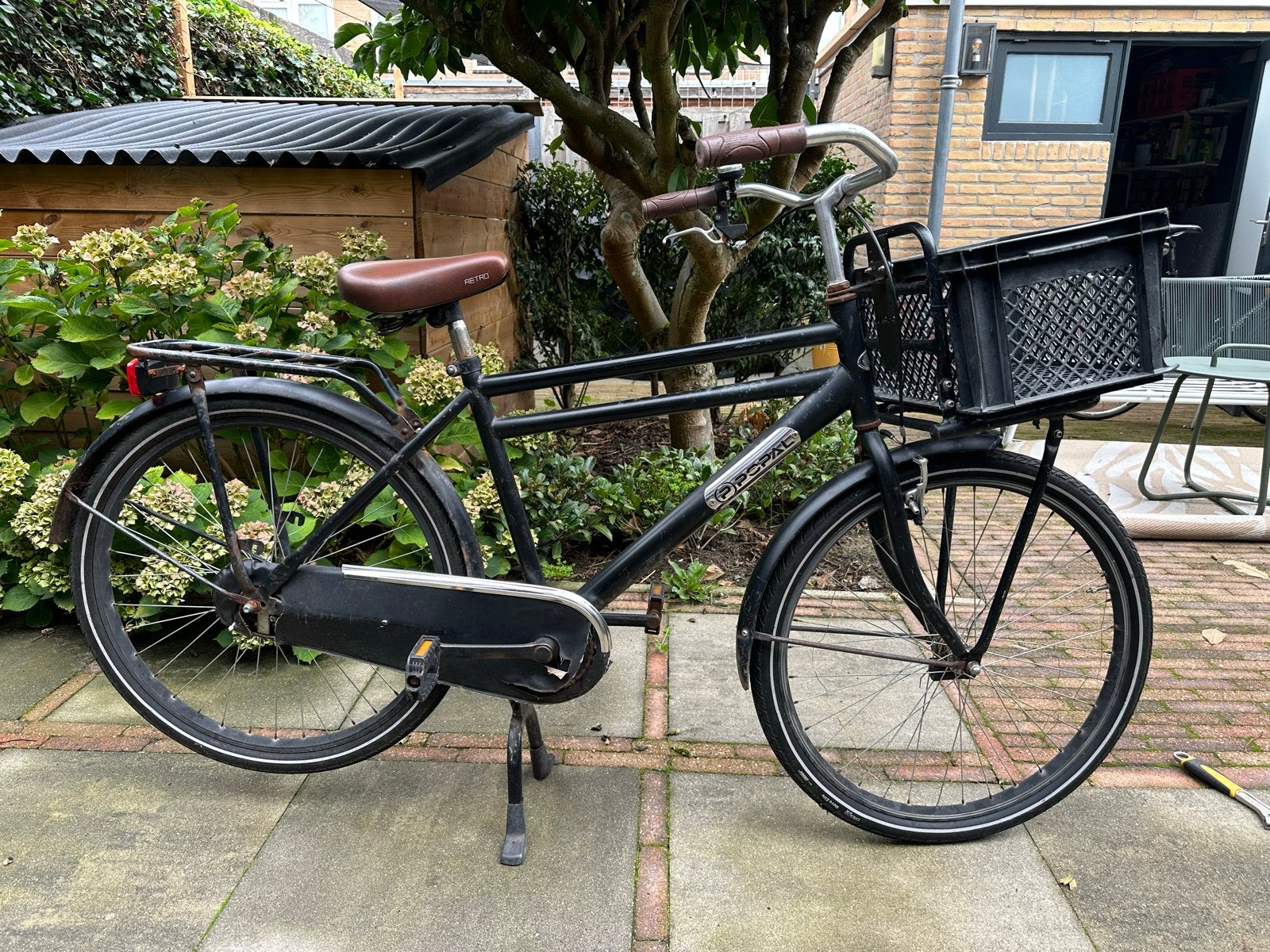 Popal jongensfiets 26 inch - Rijdt nog prima!, Ophalen of Verzenden, Gebruikt, 26 inch of meer