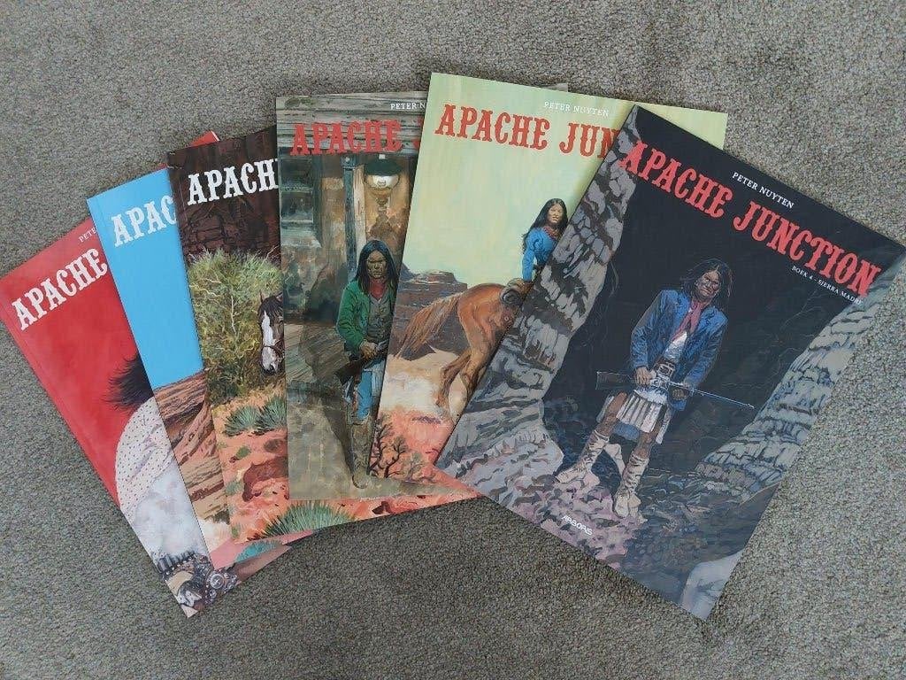 Apache Junction compleet 1-6 Peter Nuyten, Complete serie of reeks, Verzenden, Zo goed als nieuw