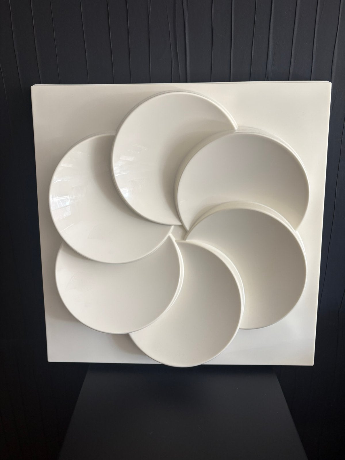 Ikea Vintage 3D wandpaneel kunstof, Ophalen, Gebruikt, Vintage, 56 cm