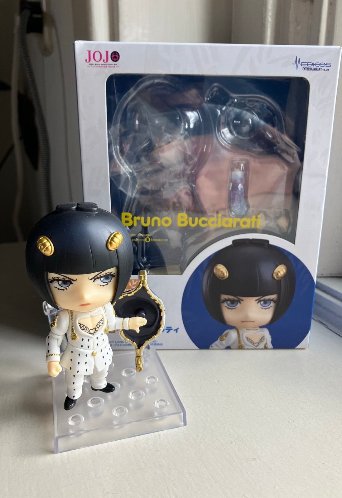 Nendoroid Bruno Bucciarati Jojo’s bizarre adventure Jojo, Ophalen of Verzenden, Zo goed als nieuw