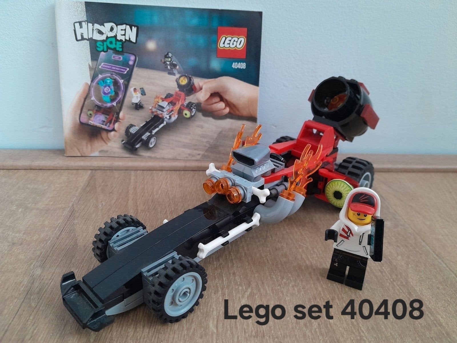 Lego set 40408 Dragracer, Ophalen of Verzenden, Gebruikt