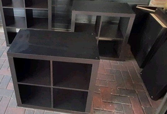 8 Vakkenkasten ikea kallax  / expedit, Ophalen, Gebruikt