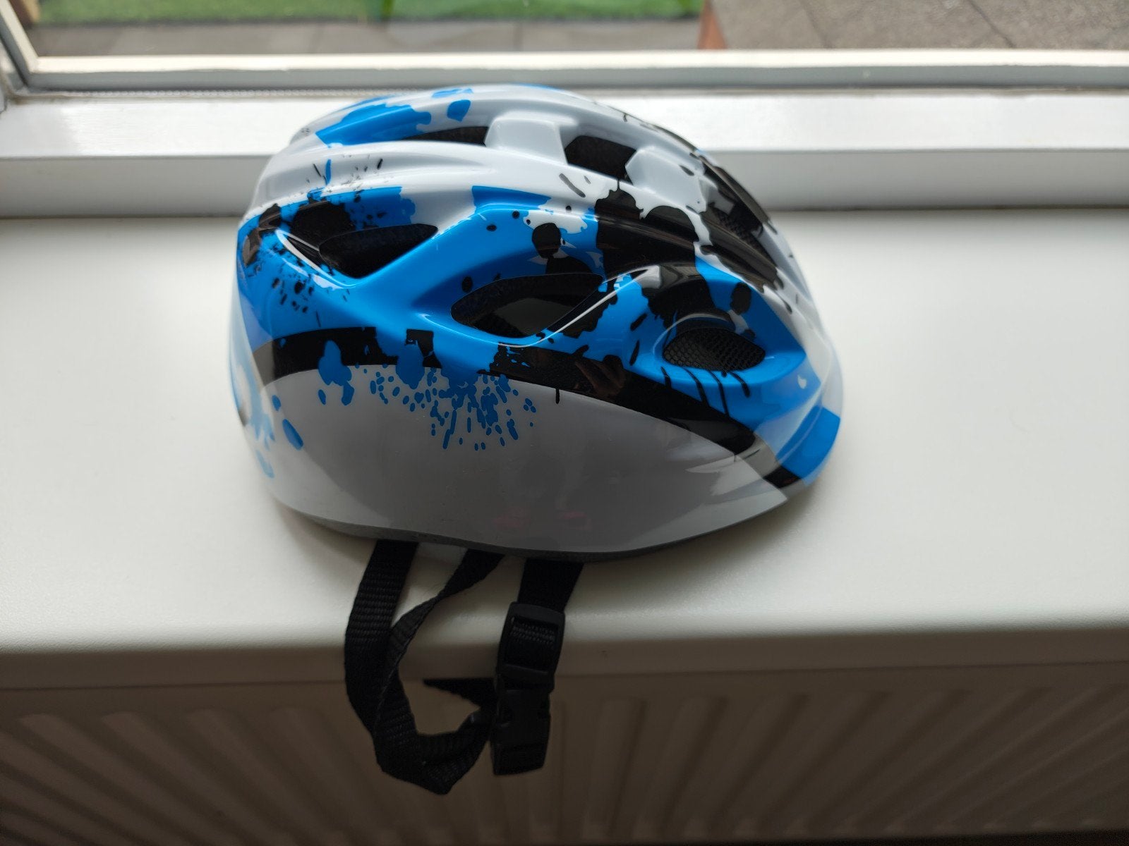 Volare Fietshelm voor kind - Blauw/Wit/Zwart, Fietsen en Brommers, Fietsaccessoires | Fietshelmen, Jongen of Meisje, Overige maten