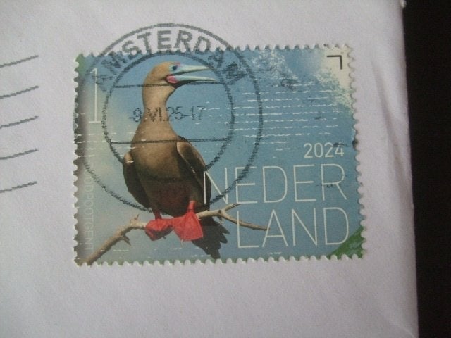 Nederland onafgeweekt nvph 4164, Verzenden, Na 1940, Gestempeld