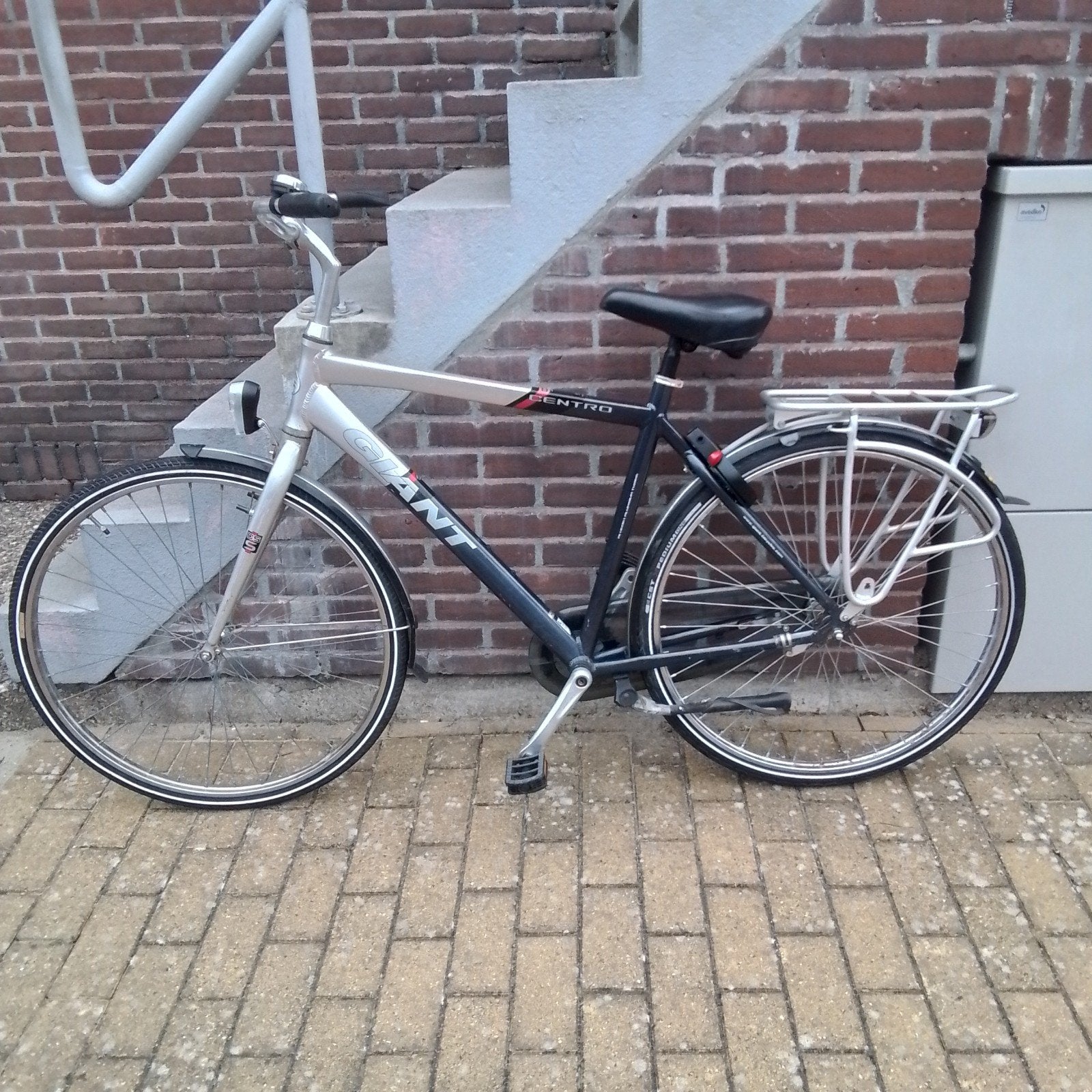 Giant heren fiets 28 inch met terug trap rem,, 57 tot 61 cm, Ophalen, Gebruikt, Giant