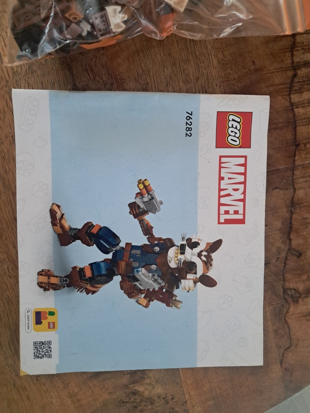 LEGO Marvel Rocket Raccoon Mech (76282) - Compleet, Ophalen of Verzenden, Gebruikt