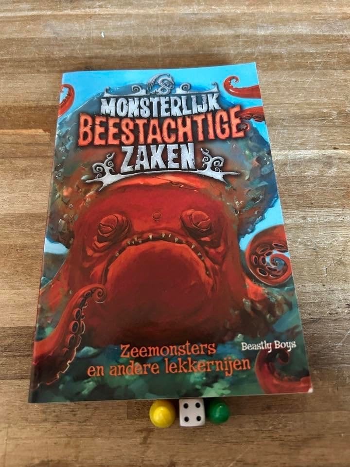 Monsterlijk Beestachtige Zaken - Zeemonsters, Boeken, Fictie algemeen, Ophalen of Verzenden, Zo goed als nieuw, Beastly Boys