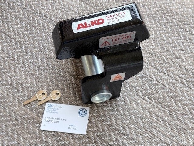 Al-KO Premium koppelingsslot AKS-3004, Caravans en Kamperen, Ophalen, Zo goed als nieuw