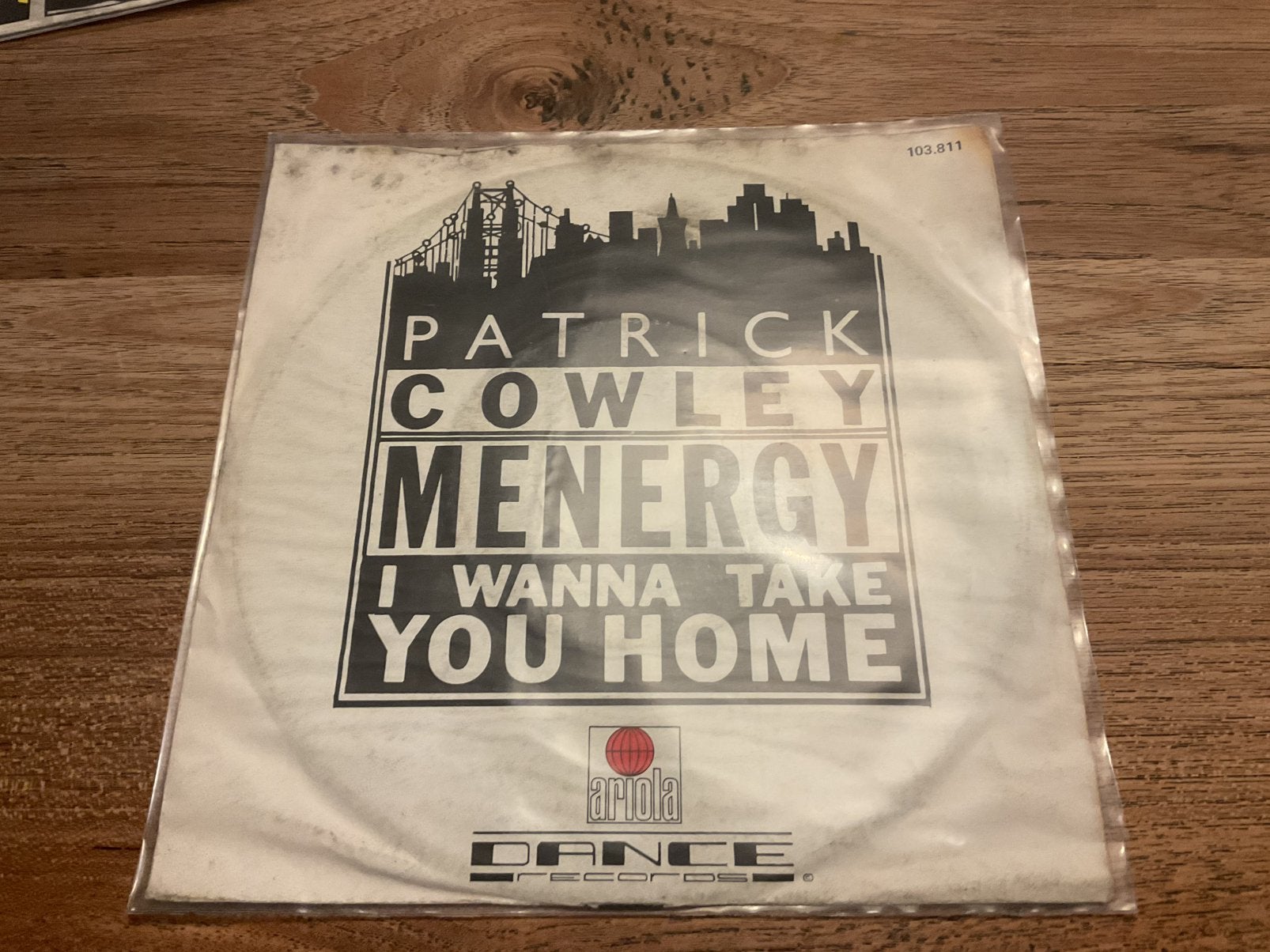 Patrick Cowley, Menergy, Cd's en Dvd's, Ophalen of Verzenden, 7 inch, Pop