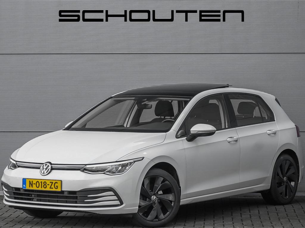 Volkswagen Golf 1.5 eTSI Pano Virtual Dash Camera ACC, 12 maanden, Stof, 4 cilinders, Wit