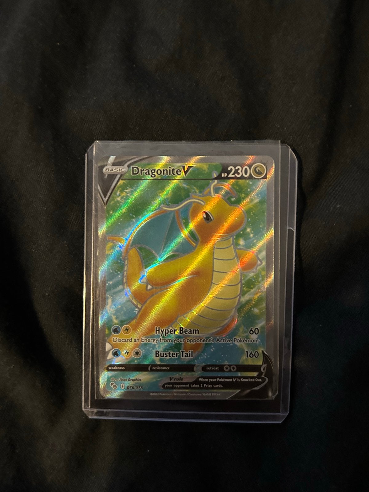 Dragonite V Full Art Pokémon Kaart (Basic, 230 HP), Hobby en Vrije tijd, Verzamelkaartspellen | Pokémon, Ophalen of Verzenden