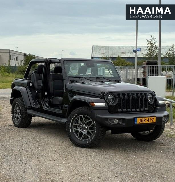 Jeep Wrangler Unlimited Plug-in Hybrid 4xe 380 80th Annivers, Auto's, Jeep, Automaat, 4 cilinders, Cabriolet, Bedrijf