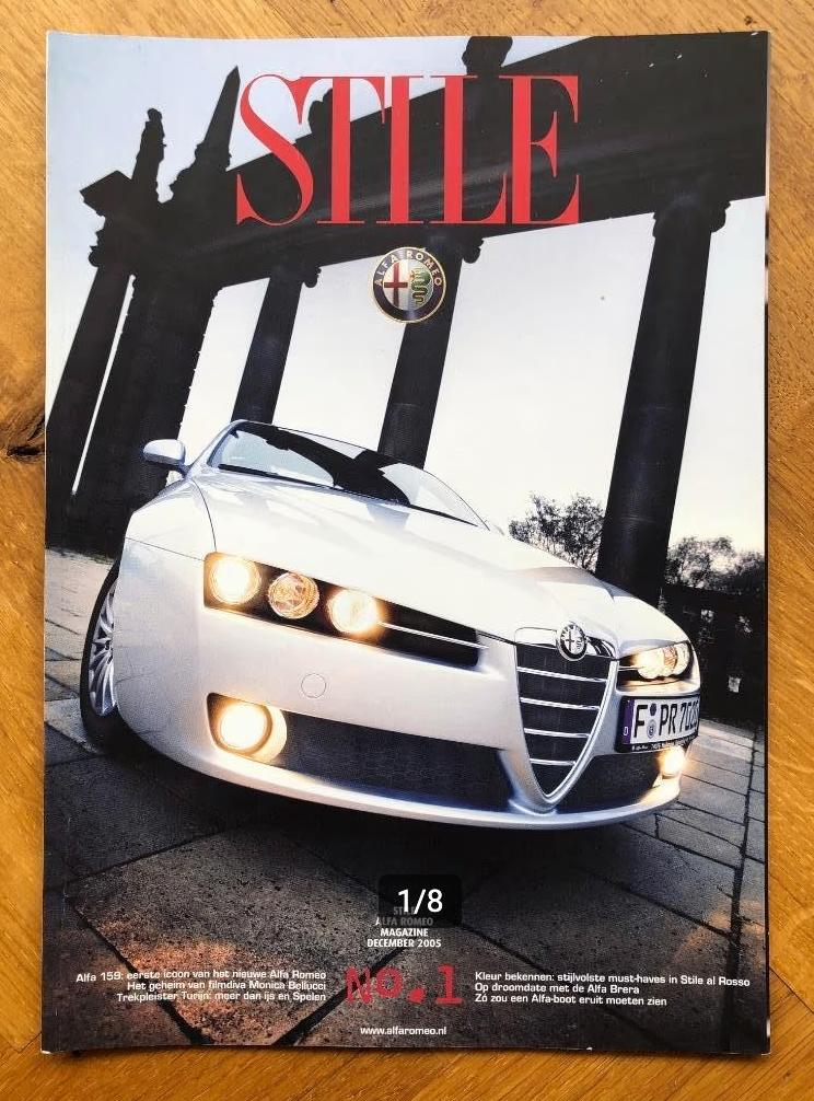 Stile Alfa Romeo Magazine december 2005 nr. 1, Alfa Romeo, Nieuw, Ophalen of Verzenden, Alfa Romeo