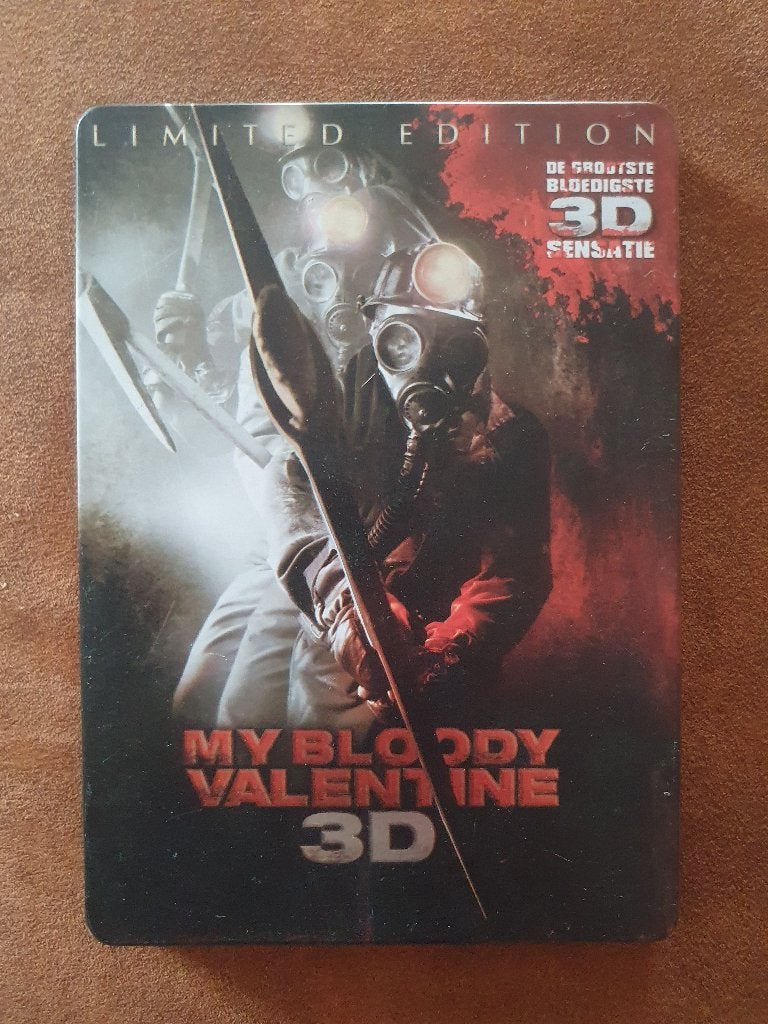 Limited Edition Steelbook: My Bloody Valentine 3D (horror), Cd's en Dvd's, Alle leeftijden, Ophalen of Verzenden, Gebruikt, Slasher