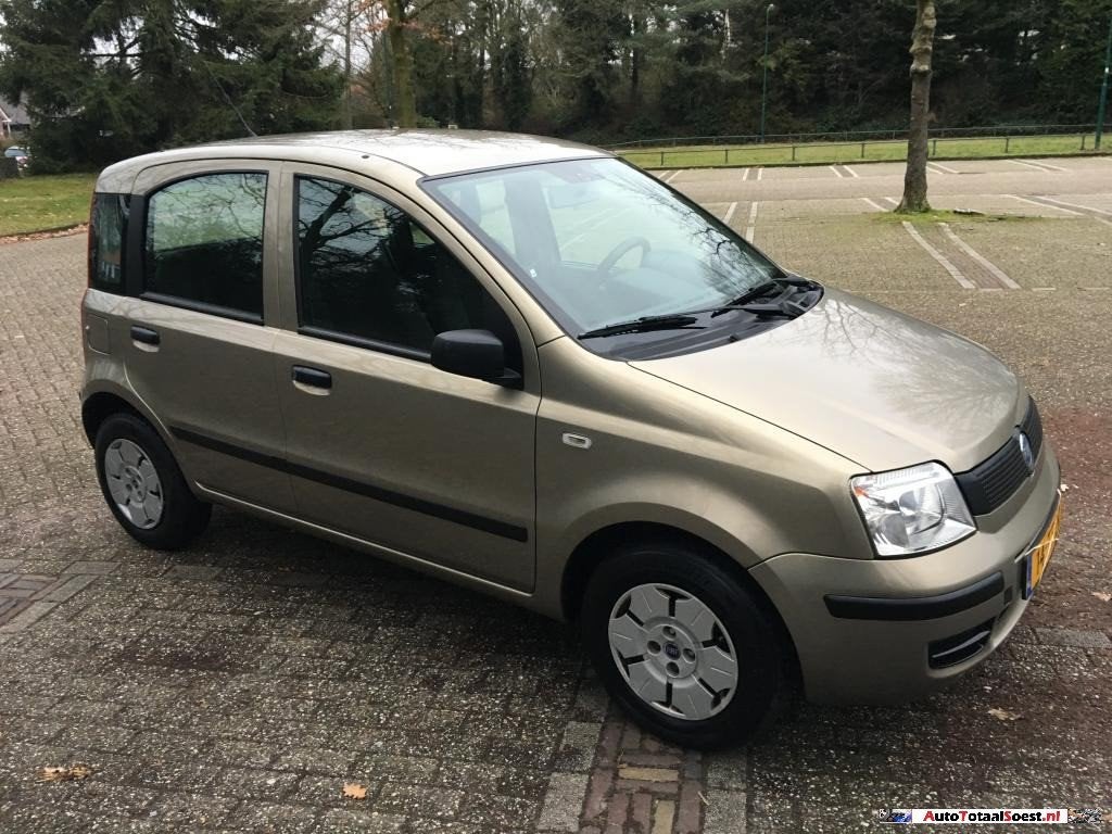 Fiat PANDA VERKOCHT !, Voorwielaandrijving, Stof, Zwart, 4 stoelen