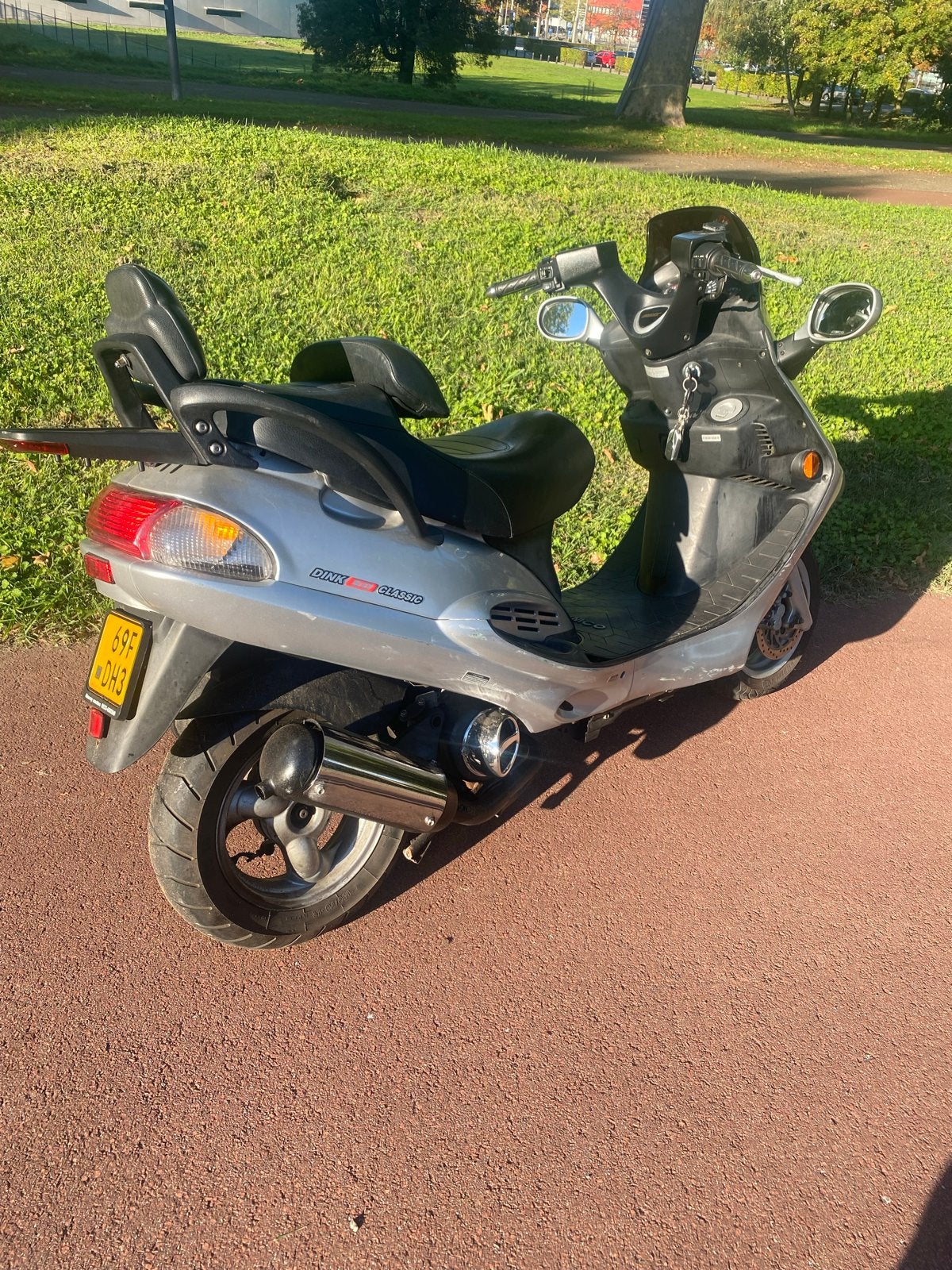 Kymco Dink Classic Scooter - Zilver, Ophalen, Gebruikt, Overige modellen, Maximaal 45 km/u