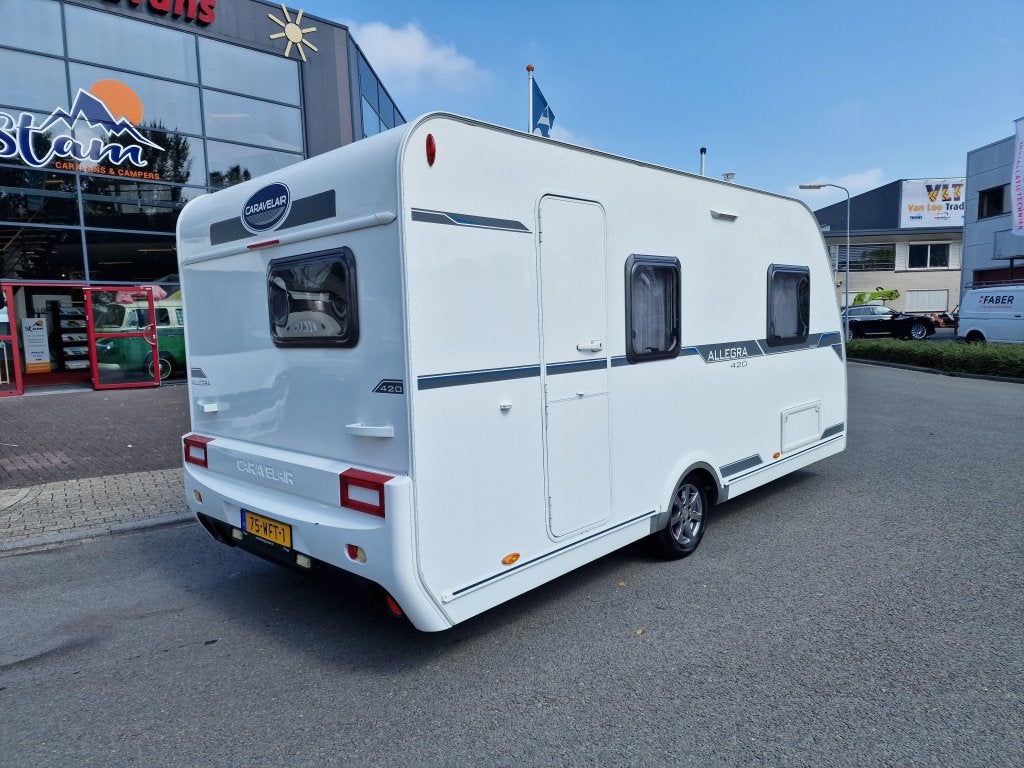 Caravelair Allegra 420 bj 2020, Kachel, 4 tot 5 meter, Caravelair, 1000 - 1250 kg