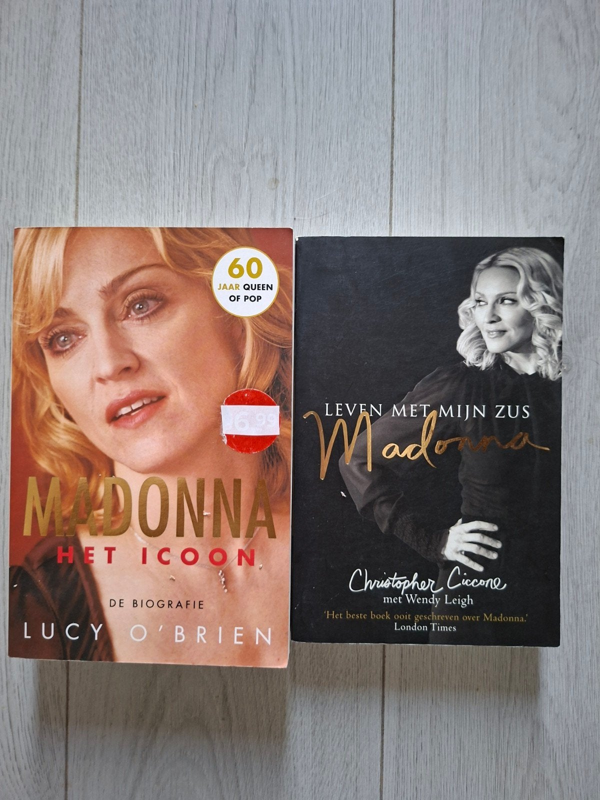Madonna 2 boeken, Ophalen of Verzenden, Gelezen, Artiest