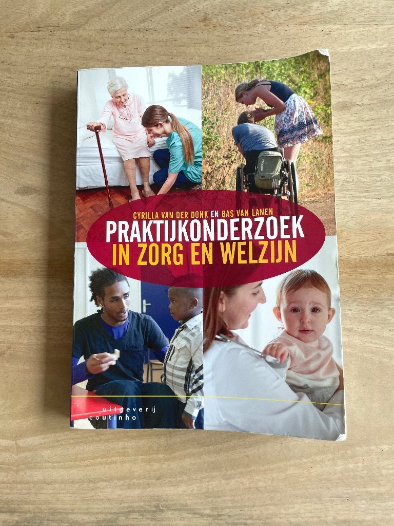 Praktijkonderzoek in Zorg en Welzijn - Cyrilla van der Donk, Cyrilla van der Donk en Bas van Lanen, Zo goed als nieuw, Gamma, HBO