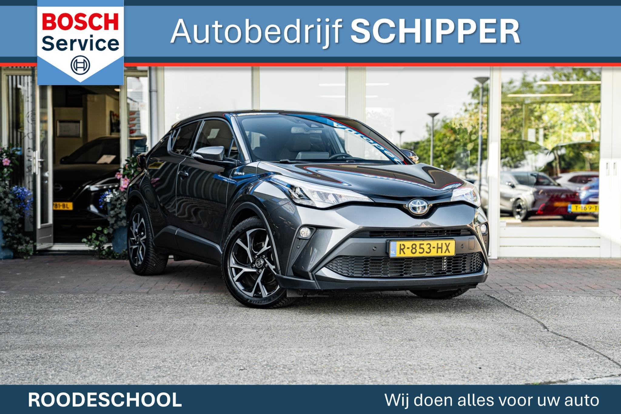 Toyota C-HR 1.8 Hybrid Dynamic, Auto's, 12 maanden, Stof, Euro 6, 4 cilinders