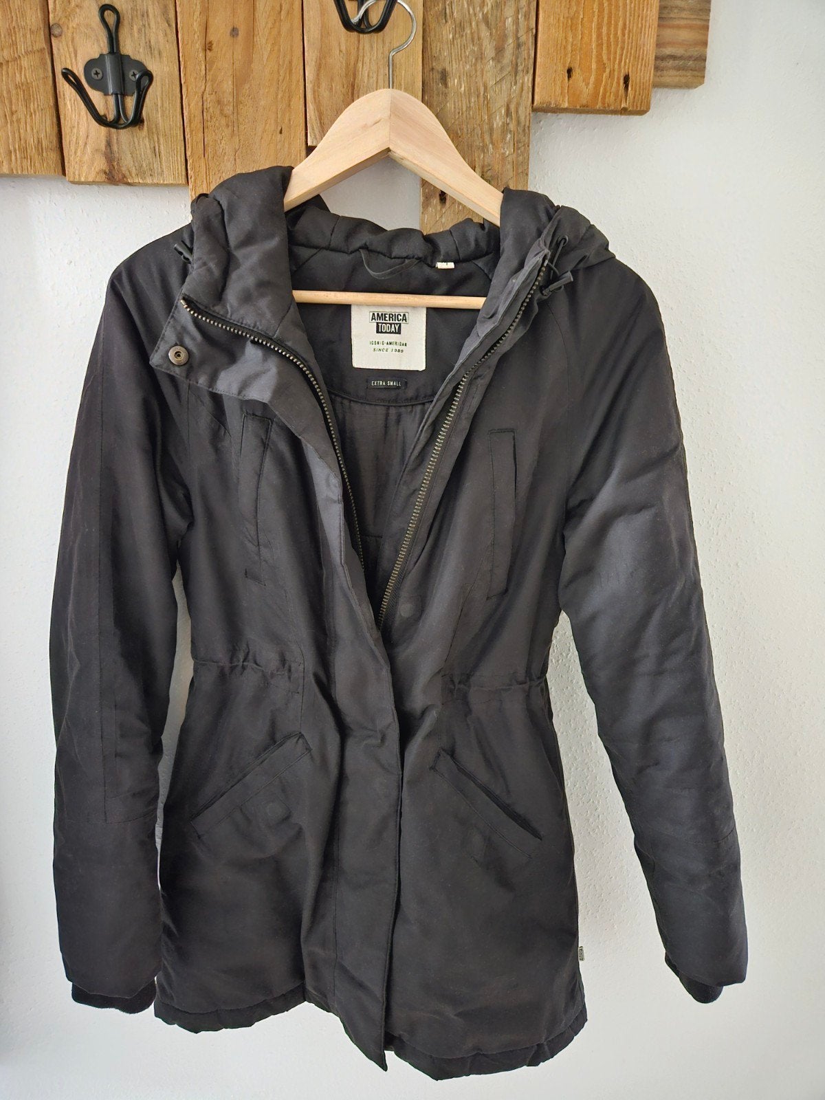 Dames winterjas America Today XS, Kleding | Dames, Ophalen, Zo goed als nieuw, Maat 34 (XS) of kleiner