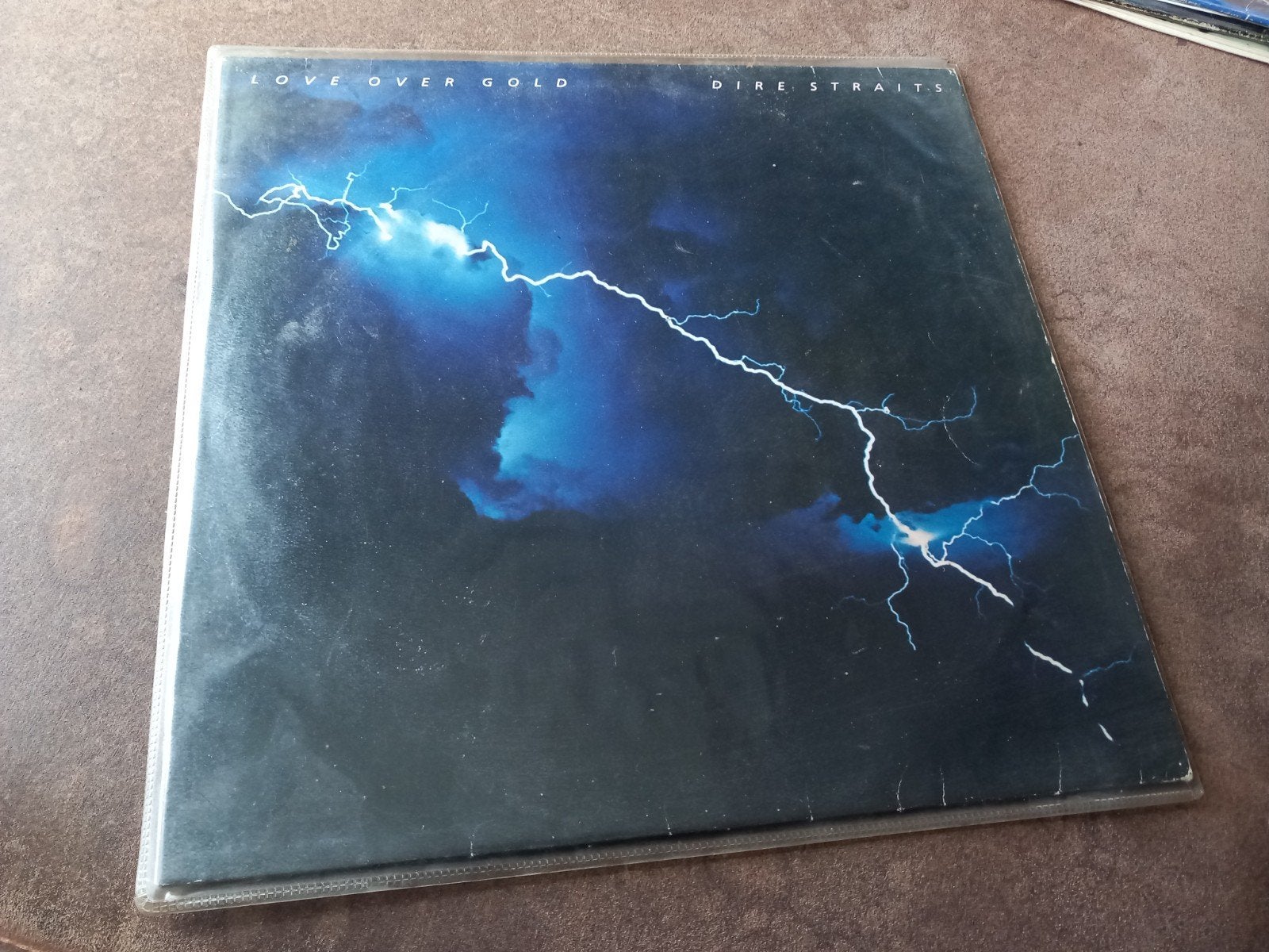 Dire Straits - Love Over Gold LP, Cd's en Dvd's, LP, Rock, Gebruikt, Ophalen of Verzenden