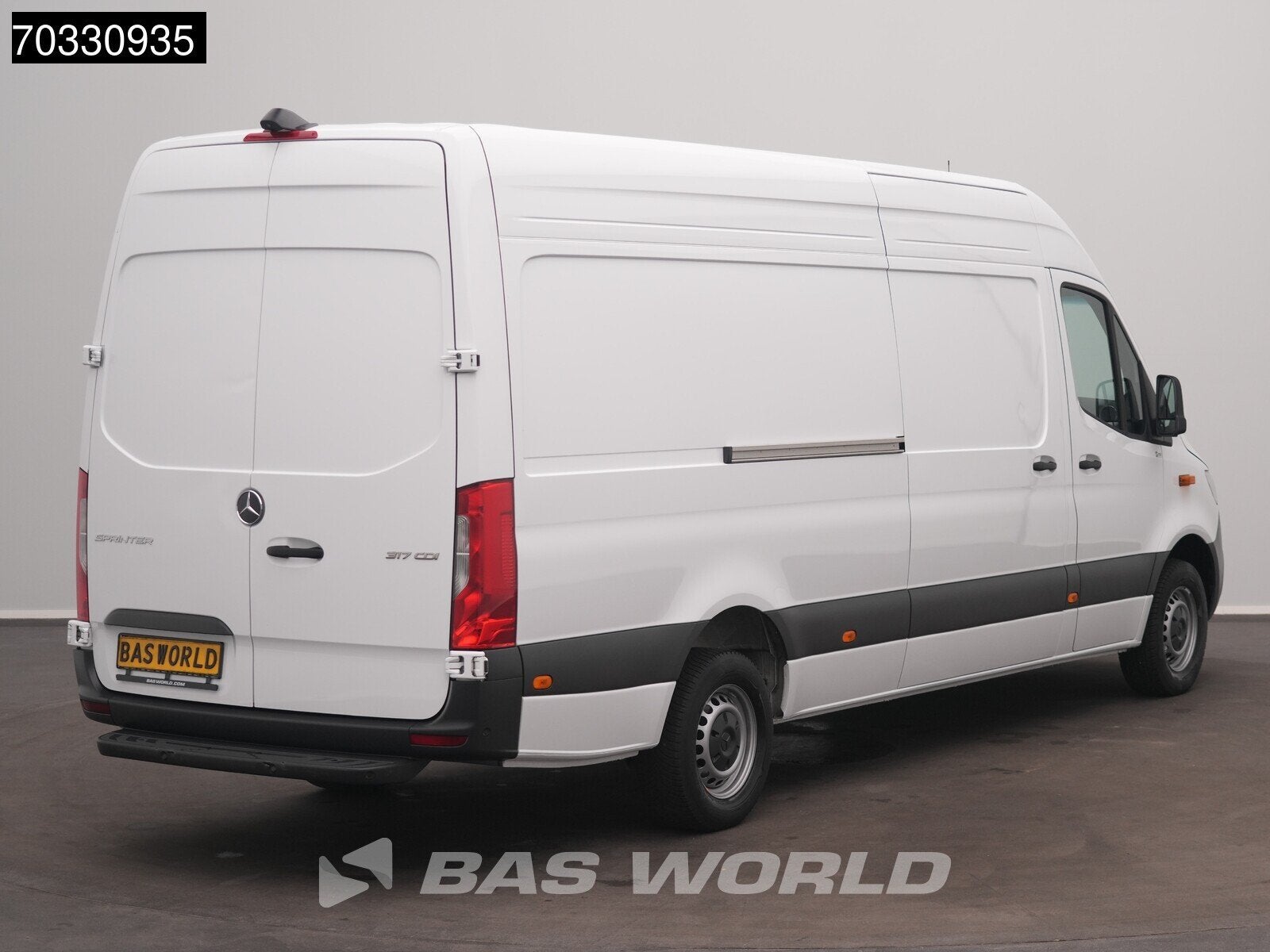 Mercedes Sprinter 317 CDI Automaat L3H2 LED AC/Climate 10"MB, Automaat, Stof, Gebruikt, Euro 6
