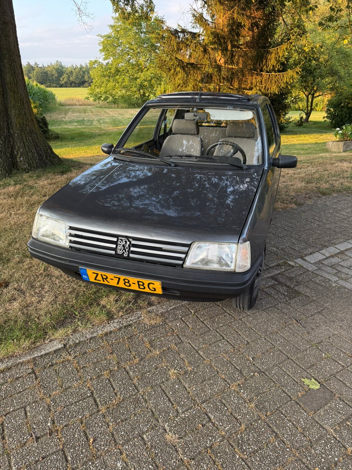 Peugeot 205 1.1 XL Magnum U9 1991 Grijs, Voorwielaandrijving, 4 cilinders, Origineel Nederlands, Handgeschakeld