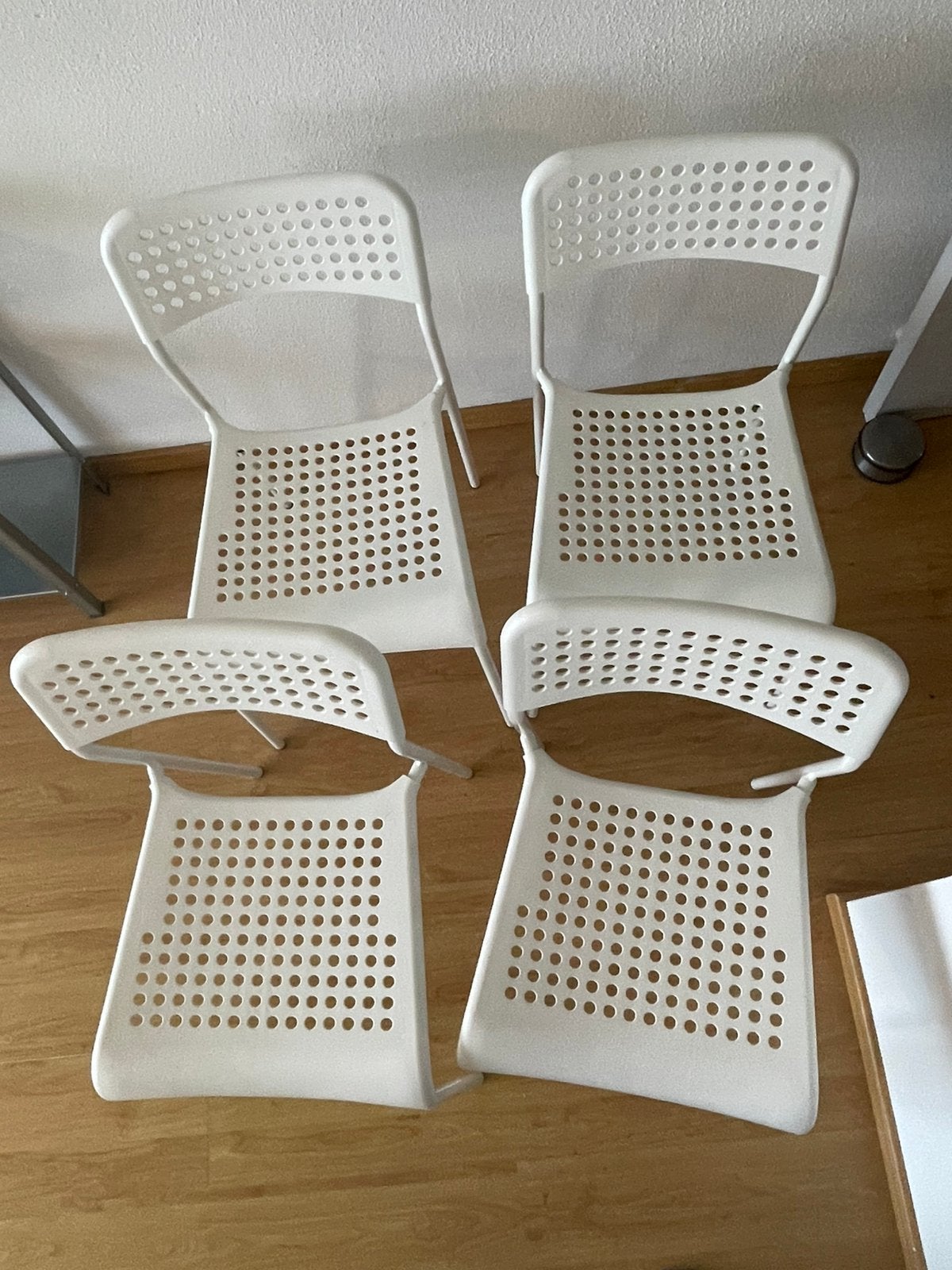 Stoelen Ikea (x4), Tuin en Terras, Tuinstoelen, Ophalen, Zo goed als nieuw